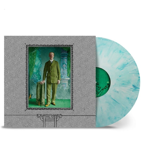 Graveyard - 6 - White & Sky Blue Marble - Music & Performance - Vinyl