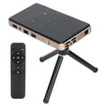 thumbnail image 2 of Mini proyector portátil Bluetooth WiFi hogar exterior pantalla inalámbrica DLP proyector de bolsillo para Android enchufe de EE. UU., 2 of 8