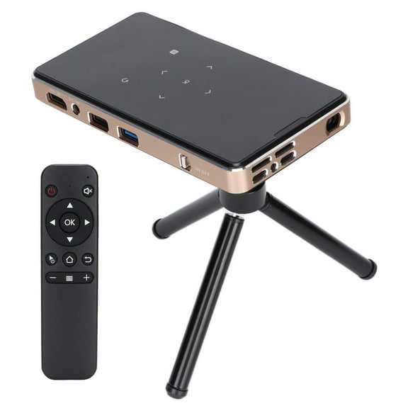 Proyector inteligente, mini proyector portátil, herramienta de proyección Bluetooth, proyector portátil muy versátil