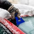 thumbnail image 5 of 7 Inch Plastic Ice Scraper For Car Windshield, Durable Frost Ice Removal Tool, Compact Easy To Use Winter Car Accessory For Snow Frost Ice Cleaning, Multi Color Available, 5 of 6