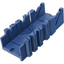 Miter Box, 22.5, 45 & 90 Degrees Plastic Mini Miter Box, Ideal for Woodworker, Carver, Carpenter, Saw