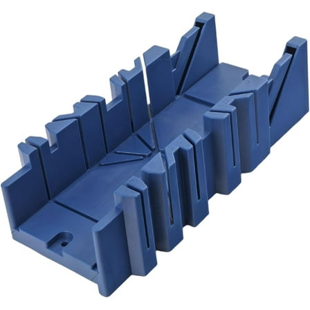 Miter Box, 22.5, 45 & 90 Degrees Plastic Mini Miter Box, Ideal for Woodworker, Carver, Carpenter, Saw