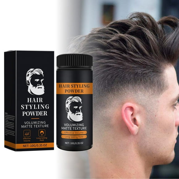 Fiudx Polvos Mate, Polvos para Peinar de Larga Duración, Polvos con Textura Refrescante y Control de Grasa, Polvos Nutritivos y Suaves para El Cuidado Del Cabello, para Uso Diario, Eventos y Exterior