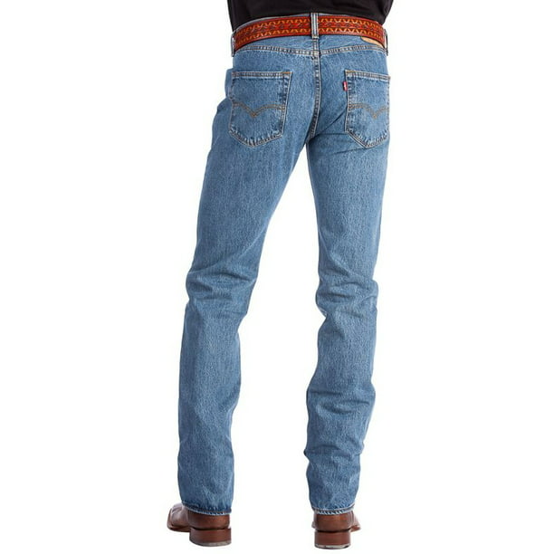 Vulgariteit Lang straal Levi Strauss Mens Original Fit 501 Medium Stonewash Jeans - Walmart.com