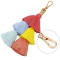 thumbnail image 4 of Porte-clés à Pompons Mode Polyvalent Anneau de Clé Pendentif Pompon Breloque de Sac, 4 of 7