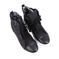 thumbnail image 1 of Zapatos casuales para hombre, con cordones, de caña alta, transpirables, con absorción de impactos, ligeros, a la moda, color negro 44, 1 of 15