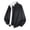 Black, variant on Mens Jackets Zip Up Stand Collar Loose Jacket With Pockets Color Block Casual Tops