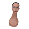 thumbnail image 1 of Cabeza de maniquí calva cabeza de maniquí profesional base estable ligera multiusos Color profundo, 1 of 8