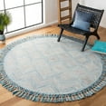 thumbnail image 2 of SAFAVIEH Sahara Ottoline Geometric Area Rug, Grey/Aqua, 8' x 10', 2 of 10