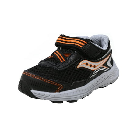 Saucony Ride 10 Jr Black Ankle-High Mesh Fashion Sneaker -