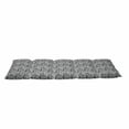 thumbnail image 2 of Zebra Print Floor Pillow Lounger Cover, Striped Zebra Animal Print Nature Wildlife Inspired Simplistic Illustration, Nap Mat Printed Fabric Case for 5 Pillows, 88" x 27", Black White, by Ambesonne, 2 of 5