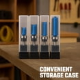 thumbnail image 6 of HILTEX 10103H Bottom Bearing Pattern Flush Trim Router Bit Set, 4 Pieces, 1/4 Inch Shank, CNC Woodworking Tool, 1/2" Cutting Diameter, Cutting Length: 1/2", 25/32”, 1”, and 1-1/2”, 6 of 6