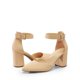 thumbnail image 4 of Zapatos de Tacón para Mujer DREAM PAIRS Nude en Nubuck Talla 7 con Tacón de 7.5 cm, 4 of 8