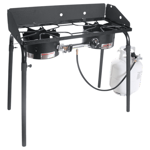 Open Box Camp Chef EX60LW Explorer 30,000 BTU 2-Burner Propane Stove