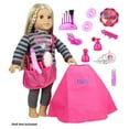 Click N' Play Doll Hair and Beauty Dress up Accessory Set, Perfect for 18 Inch American Girl