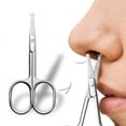 thumbnail image 2 of Premium Eyebrow Scissors Multi-Purpose Stainless Manicure Trimmer - Trim Nails, Facial, Nose Hair, Mustache, and Eyelashes with Ease, 2 of 7