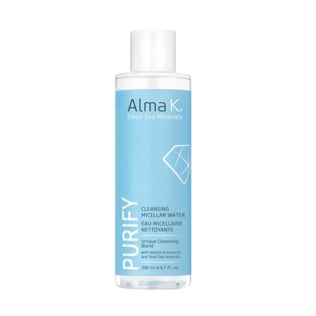 Alma K Cleansing Micellar Water, Face Cleanser, Makeup Remover, 6.7 oz