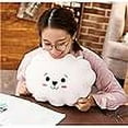 thumbnail image 4 of Merchandise by Line Friends - RJ Character Baby Face Flat Cushion 30cm, 4 of 6