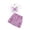 1-Purple273, variant on WOYY Girls Summer Outfits Butterfly Embroidery Short Sleeve Top with Denim Skirt, Sizes 2-7