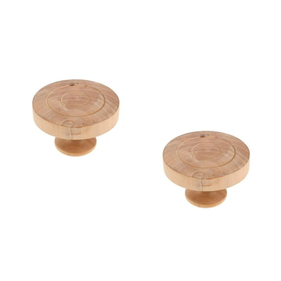 Worgeous 2pcs Wooden Tortilla Press Maker Wooden Dough Presser Tool Large Roti Maker Dumpling Wrapper Mold For Homemade Tortilla Roti Taco Dough Press