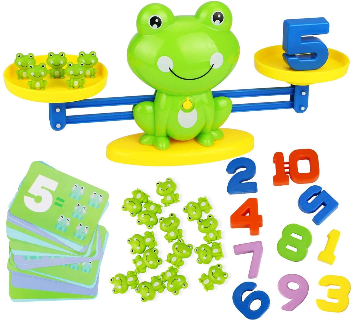 Cool Math Game, Frog Balance Counting Toys for Boys & Girls Educational  Number Toy Fun Children's Gift Learning Age 3+ - Walmart.com