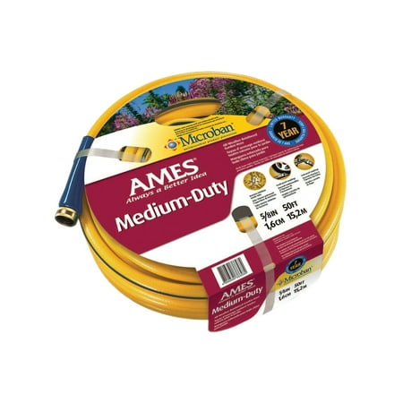 Ames True Temper All Weather Medium-Duty 5/8  x 50  Garden Hose