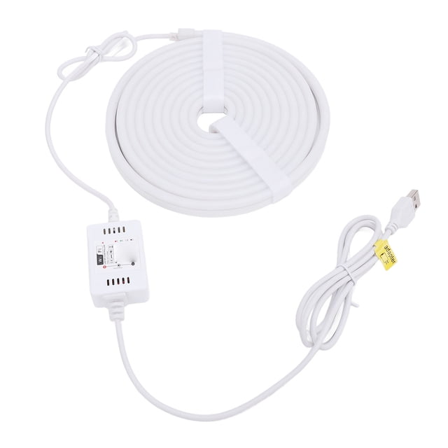 Neon Rope Light Strip, Flexible 9.84ft Bedroom Neon Rope Light Remote Control Safe Music Sync IP65 Water Proof RGB LED for Gaming