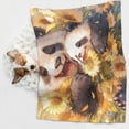 thumbnail image 6 of Naloa Cute Panda Sunflower Dog Blanket, 3 Sizes Cat Blanket for Indoor Cats Large Medium Small Dog Gifts-Medium, 6 of 8