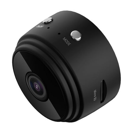 Night Vision Motion Sensor Camera Smart Wifi Wireless Mini Camera HD 1080P Network Camcorder Night Vision Motion Detection Sensor USB Charging ()