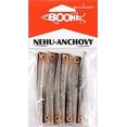 thumbnail image 2 of Boone Bait Nehu Anchovy Fishing Lures, 2.75-Inch, 8-Pack, Black/Clear, 2 of 2