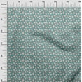 thumbnail image 3 of oneOone Georgette Viscose Sea Green Fabric Dragonfruit Craft Projects Decor Fabric Printed By The Yard 42 Inch Wide, 3 of 4