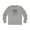 Solid Heather Grey, variant on Jesus Is The Only Way Men's Long Sleeve Crew Tee