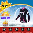 thumbnail image 5 of X-Tiger - Maillot de ciclismo profesional de manga larga para mujer, ropa de ciclismo de montaña, transpirable, uniforme, maillot de ciclismo, 5 of 5