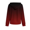 thumbnail image 6 of Womens Sweatshirts Hoodies Long Sleeve Colorblock Tunic Tops With Drawstring, 6 of 6