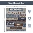 thumbnail image 4 of XZYG Best Retirement Blanket Coworker Leaving Gift(40*50inch), 4 of 6