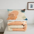 thumbnail image 4 of YST Tropical Bedding Set, Queen, Palm Monstera Banana Leaves Comforter Set, Gold Green Botanical Plant, Summer Jungle, Hawaii Room Decor, 4 of 5