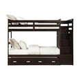 thumbnail image 2 of ACME Allentown Twin/Twin Bunk Bed with Storage Ladder & Trundle in Espresso, 2 of 6