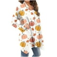 thumbnail image 3 of Cardigan Femme Mode Femme Imprimé Ample Manches Longues Cardigan Manteau Blouse Vestes de Course pour Femmes en Liquidation, 3 of 6