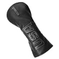 thumbnail image 1 of PU Golf Wood Headcovers Driver 1 3 x Fairway Woods Protector Waterproof Black White 1 Sunnimix Funda para palos de golf, 1 of 8