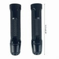 thumbnail image 5 of 7/8" Aluminum Rubber Gel Hand Grips for Motorcycle Sports Bikes Handlebar, 5 of 13