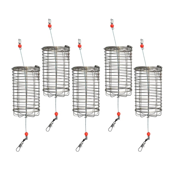 Anti-rust Fishing Feeder Cage Lobster Basket Thrower Attracting