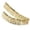 Gold, variant on Foil Fringe Garland Banner,Wall Tinsel Foil Streamers,Hanging Drapes Parade Float Skirting Decorations forfor Car Floats Bridal Shower Wedding Birthday Easter Graduation Holiday Decor(Brown)