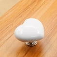 thumbnail image 6 of Heart Shaped Toilet Press Button Toilet Press Tool Simple Lovely Portable Toilet Flush Button Helper for Bathroom Decoration White, 6 of 9
