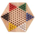 thumbnail image 1 of Juego De Ajedrez Chino De Madera Para Niños, Tablero Educativo, Damas Chinas Clásicas Halma, Juego De Estrategia Familiar, Piezas De Backgammon Minnieouse FN002525-00, 1 of 6