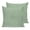 Sage, Olive, Mint, variant on Pillow Covers 16x16 Set of 2, Mint Green Throw Pillow Covers Decorative Couch Cushion Cover, Farmhouse Vintage Teal Solid Color Modern Microfiber Soft Square Pillowcases for Bedroom Living Room Sofa