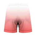 thumbnail image 3 of Mgmyaa Girls Running Shorts Kids Elastic Waist High Waist Casual Short Pants with Pockets, 3 of 5