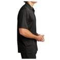 thumbnail image 3 of Yellow Rooster Men's Short Sleeve Dri-Mesh Polo T-Shirts Black M, 3 of 5