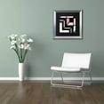 thumbnail image 3 of Trademark Fine Art "Daring Deco II" Canvas Art by Color Bakery Black Matte, Silver Frame, 3 of 4
