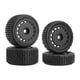 thumbnail image 2 of 4 llantas de rueda, buje, ruedas de neumáticos RC, profesionales, resistentes, fáciles de instalar, reemplazan Negro, 2 of 7