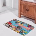 thumbnail image 4 of Aggretsuko Bathroom Rugs, Extra Soft And Absorbent Bath Mat, Non-Slip, Machine Washable, Quick Dry Shaggy Bath Carpet for Bathroom Floor, Tub, Shower, 4 of 8